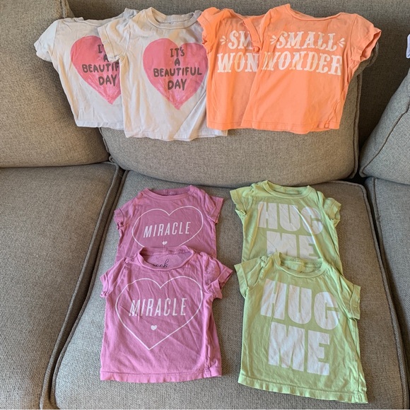 Peek Tee Shirts Size 6 12 Months - Picture 1 of 7